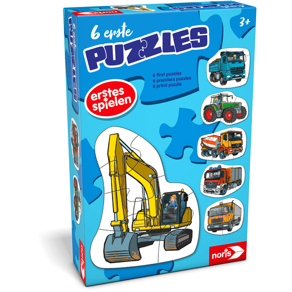 Noris 6 erste Puzzles – Fahrzeuge