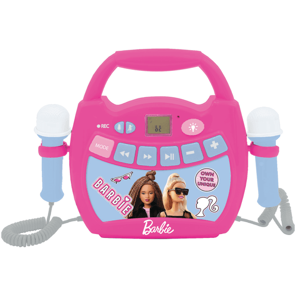 LEXIBOOK Light Altoparlante Bluetooth® di Barbie con luci e microfoni e batteria ricaricabile