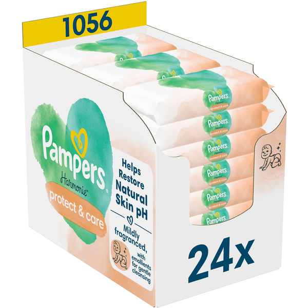 Pampers Toallitas húmedas Harmonie Aqua Caléndula 1.056 toallitas (24 x 44 uds)