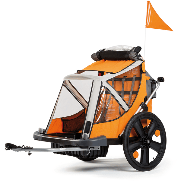 BELLELLI Fahrradanhänger B-Travel Children Trailer Orange