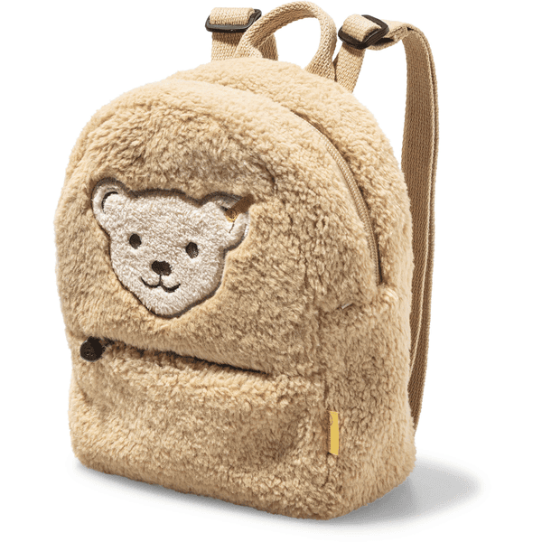 Steiff Rucksack Teddy Fleece beige, 24 cm