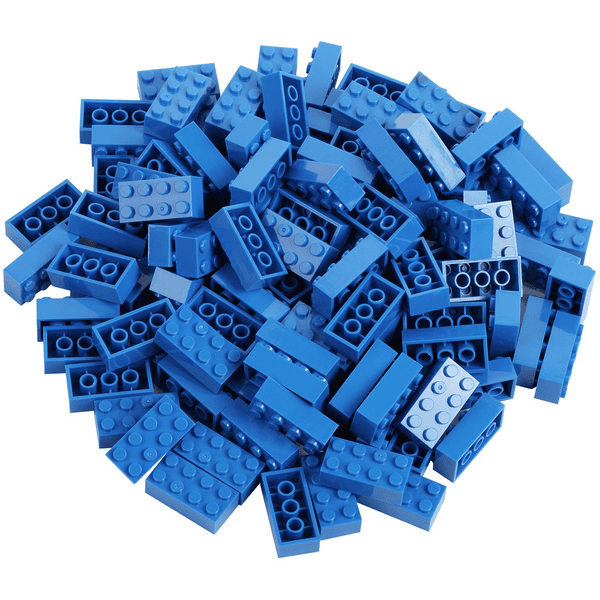 Katara Stavební kostky - 120 kusů 4x2 modré