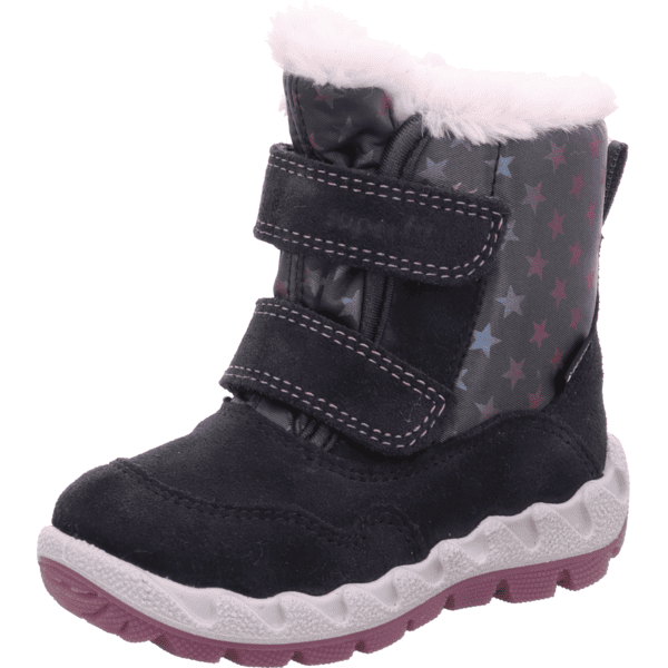 superfit Stiefel Icebird grau/rosa (mittel)