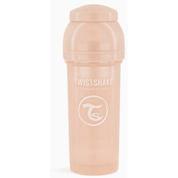 Twist shake  Vauvapullo anti-koliikkipullo 0 kk alkaen 260 ml, Champagne