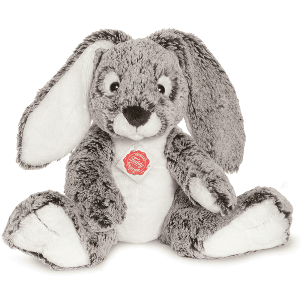 Peluche lapin gris et on sale blanc