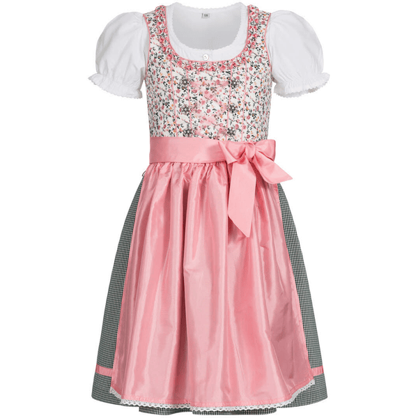 Nübler Kinderdirndl 3-teilig Nina Weiß