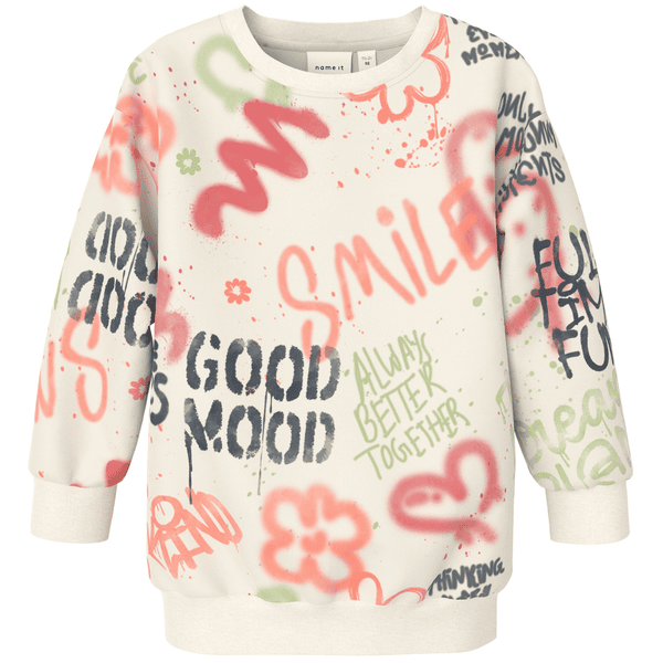 name it Sweat-shirt Nmfnoelle Jet Stream