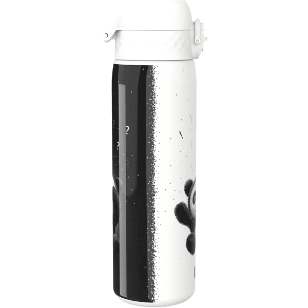 Ion8 Botella de agua, 16.9 fl oz, a prueba de fugas, apertura de un dedo,  apta para lavavajillas, sin BPA, funda abatible, asa de transporte, sin