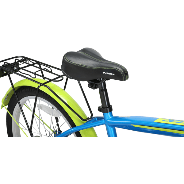 Bikestar Kinderrad 20 Zoll blau, City Urban grün