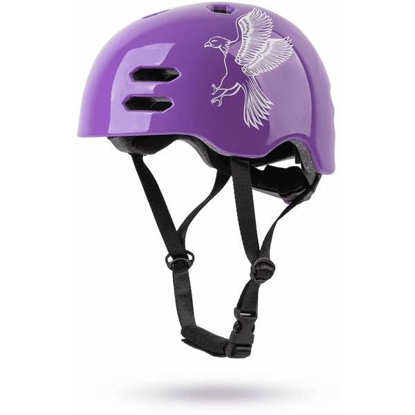 PROMETHEUS BICYCLES® Casque de vélo enfant T.S 52-55 cm violet