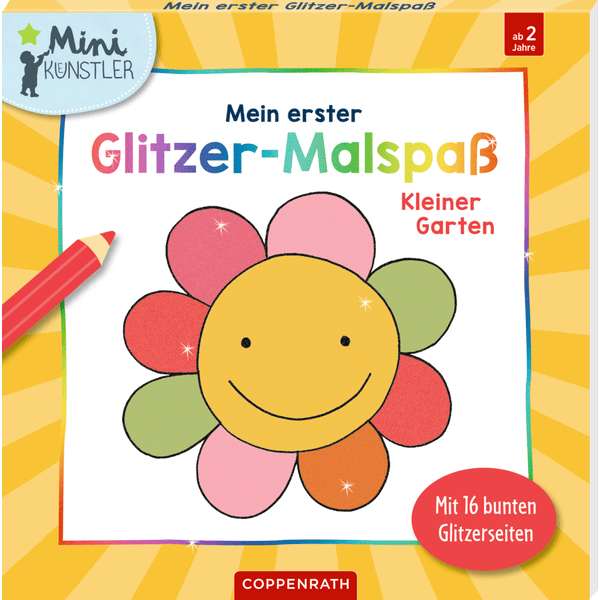 Coppenrath Mein 1. Glitzer-Malspaß: Kleiner Garten (Mini-Künstler)