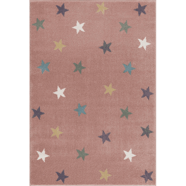 LIVONE Kinderteppich Happy Rugs Fame rosa/multi