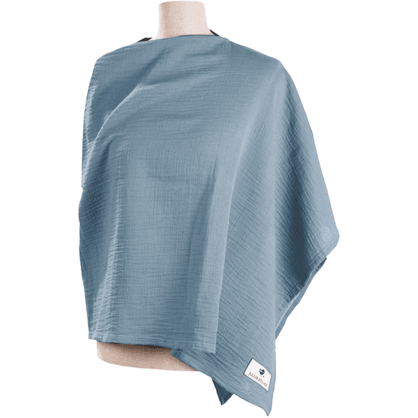 JULIUS ZÖLLNER Muslin zoogdoek blauw