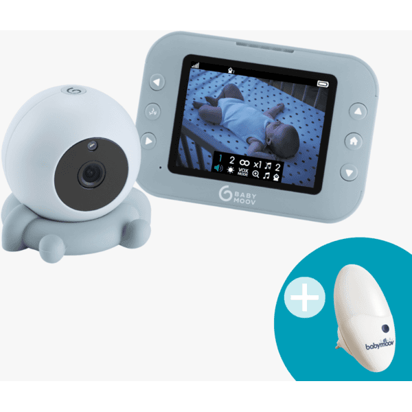 babymoov Babyphone vidéo YOO Roll veilleuse