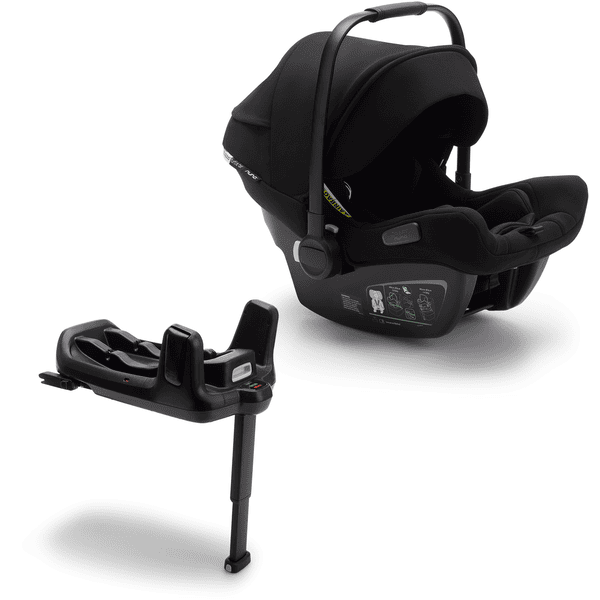 bugaboo Autostoel Turtle Air by Nuna Black met base Wingbase Collection 2023