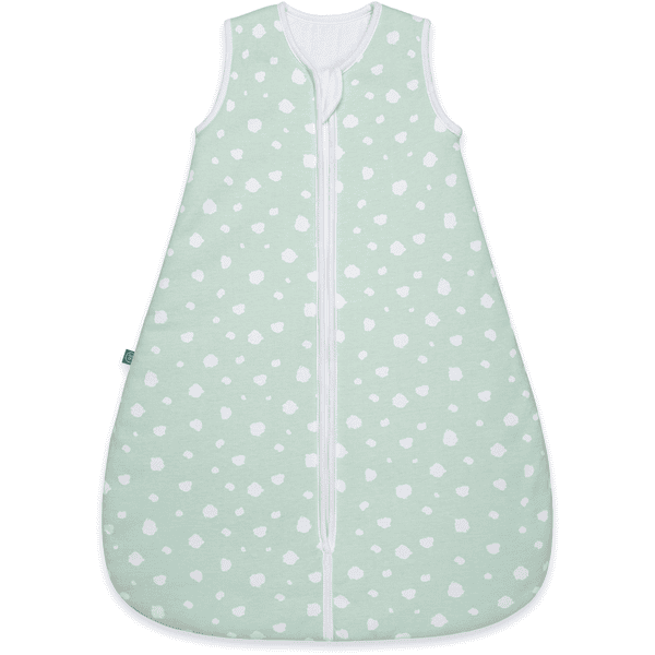 emma & noah Schlafsack Punkte Mint 
 