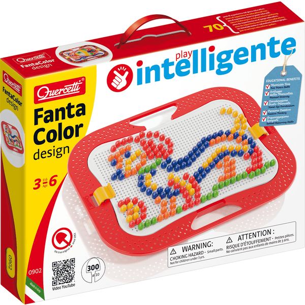 Quercetti Mosaik-plugin-spil Fanta Color Design (300 brikker)