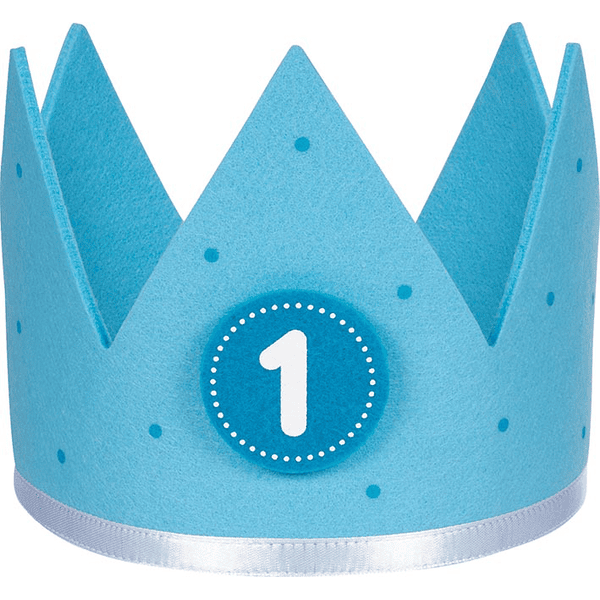 goki Urodzinowa korona w kolorze niebieskim