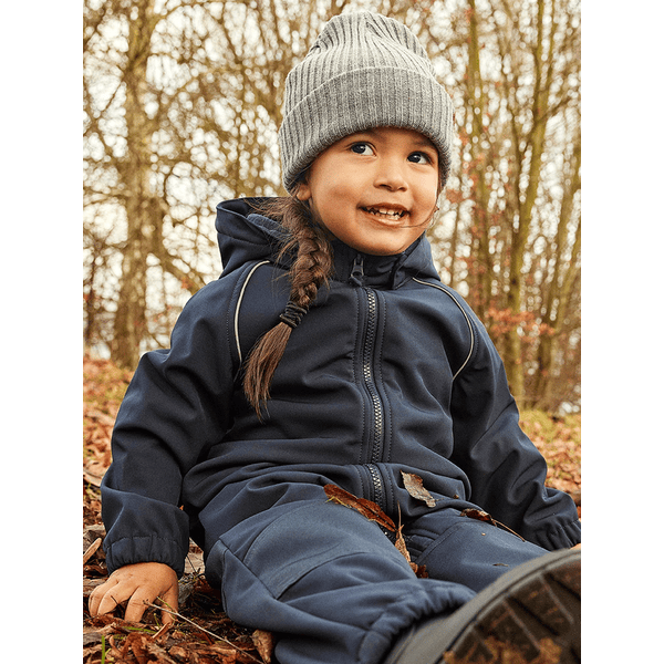 name it Buzo impermeable infantil Softshell Nmnalfa Dark Sapphire