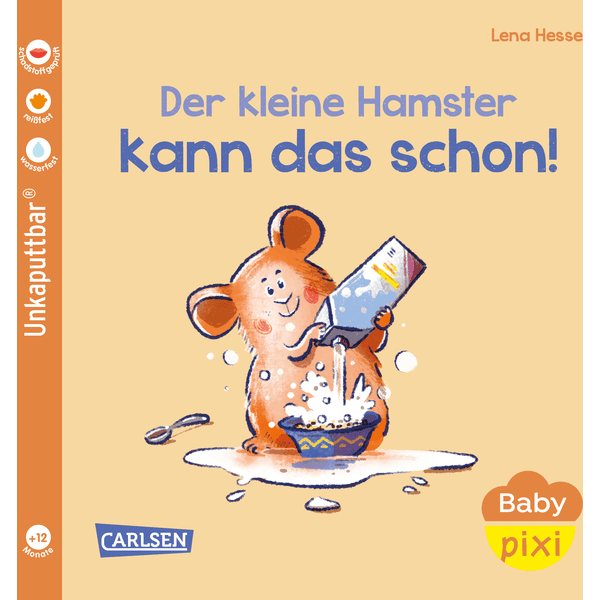 CARLSEN Baby Pixi (unkaputtbar) 151: Der kleine Hamster kann das schon!