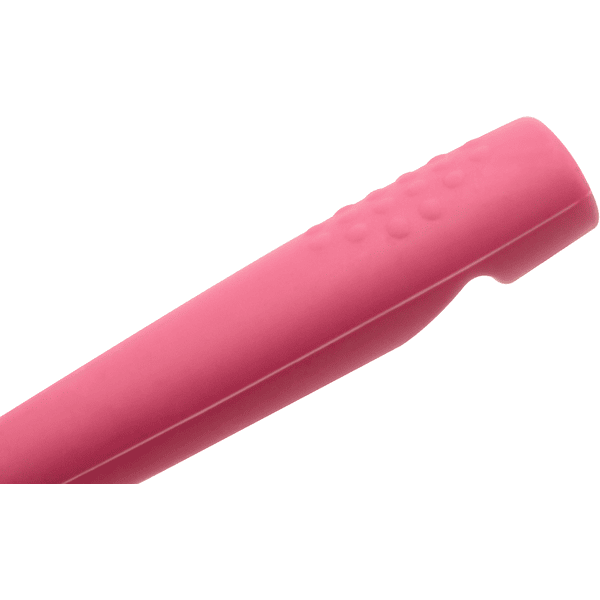 babyJem Cuillère bébé 4 mois+ silicone, rose