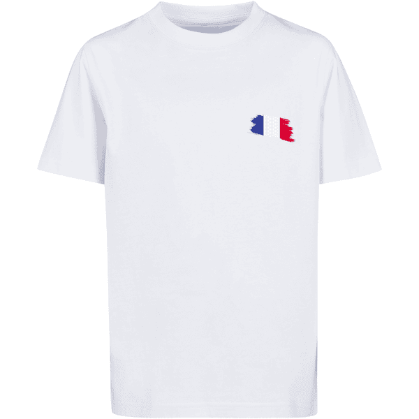 F4NT4STIC T-Shirt France Frankreich Flagge Fahne weiß | T-Shirts