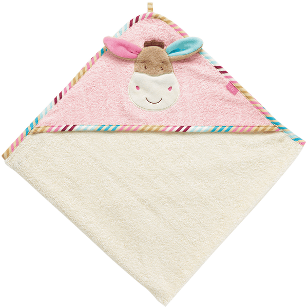 fehn® Kapuzenbadetuch Esel Monkey Donkey