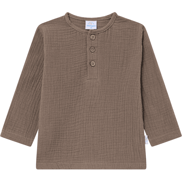 kindsgard Musselin Langarmshirt solmig braun