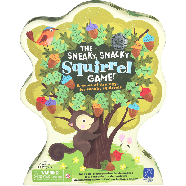 Learning Resources ® Gioco di riconoscimento dei colori Sneaky Snacky  Squirrel 