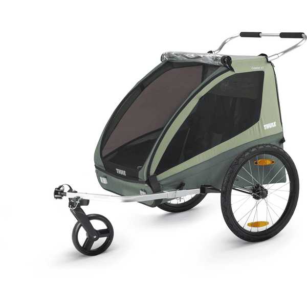 THULE Kinderfahrradanh nger Coaster XT Basil Green baby markt.at