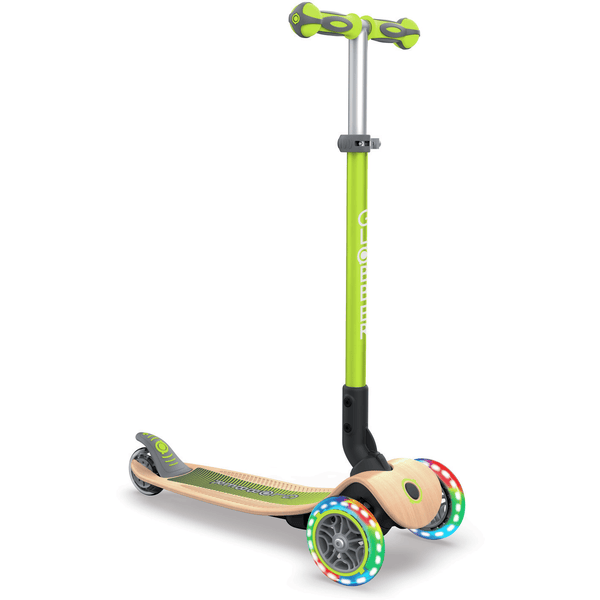 GLOBBER PRIMO Scoot er sammenleggbart Tre, grønt