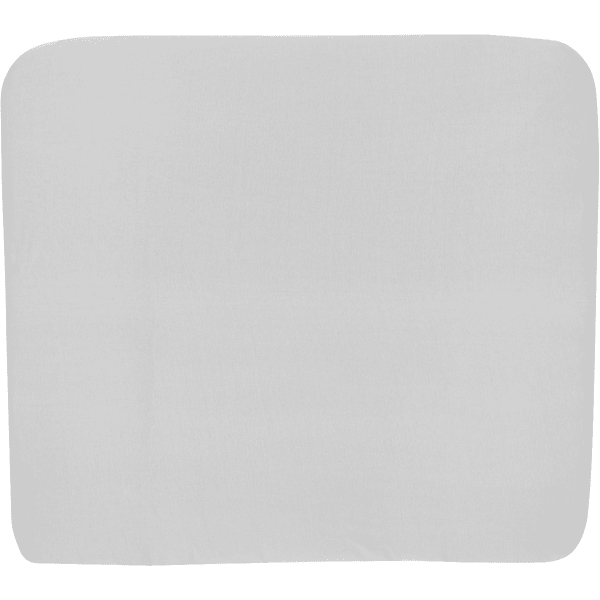 Meyco Wickelauflagenbezug Basic Jersey hellgrau 75x85 cm