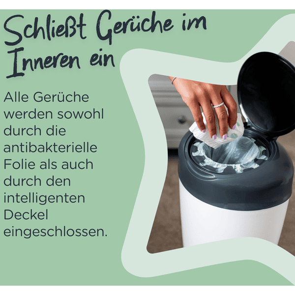 Poubelle à couches Tommee TippeeVendue avec une recharge de sacs (très peu  entamée) 📍Possibilité d'une remise en main propre si vous êtes dans les  environs de Bar-le-Duc (55) - Tommee Tippee