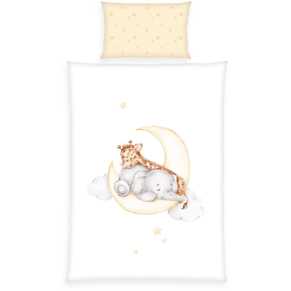 babybest® Bettwäsche Sleeping on the Moon 100x135 cm