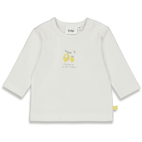 Feetje T-shirt à manches longues Lemon s Blanc