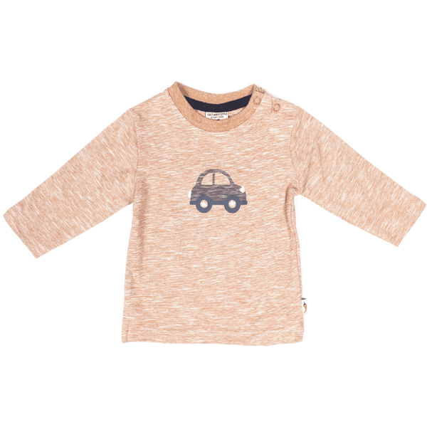 SALT AND PEPPER Langarmshirt Car caramel 