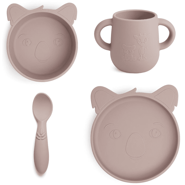 Nuuroo Set pappa Lykke Koala 4 pezzi, Woodrose