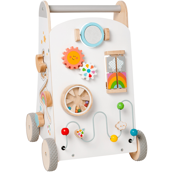 Arkyomi 3in1 andador bebes 6-12 meses montessori andador de madera para  Bebés Centro de Actividades para Bebés Carro de Madera para Aprender a  Caminar : : Bebé