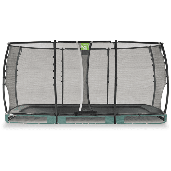 EXIT Allure Premium Trampolín de suelo 244x427cm - verde