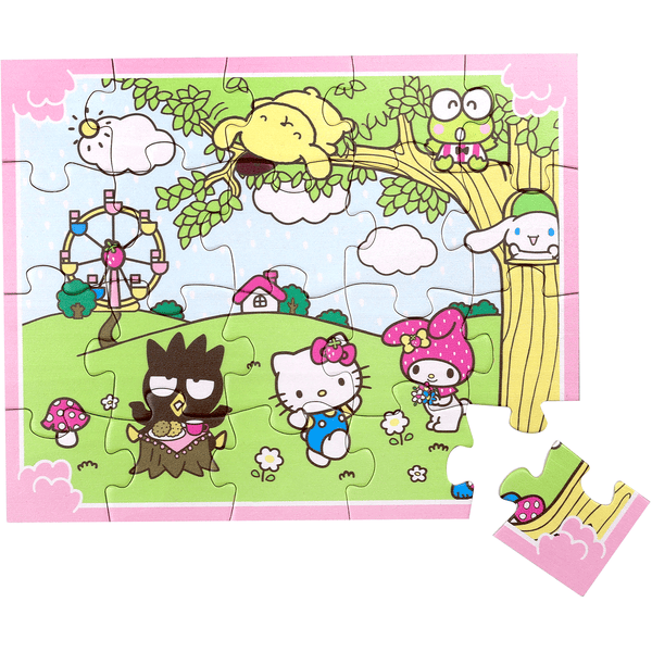 HELLO KITTY Holzpuzzle, 20 Teile