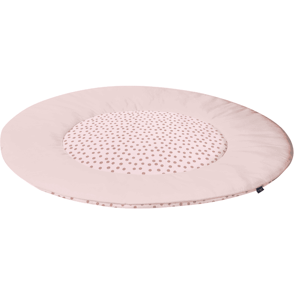 Alvi ® Lekmatta rund Curly Dots Ø 100cm