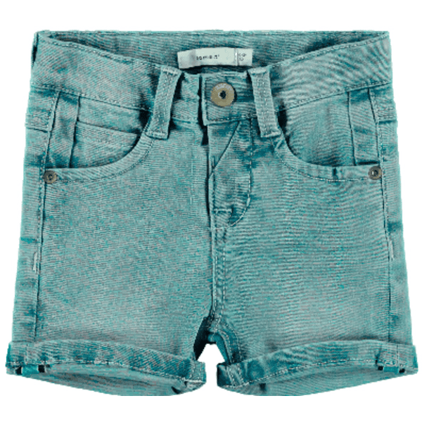 name it Shorts Nmmsofus Dnmbance light blue denim 