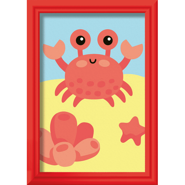 Ravensburger CreArt Schilderen op nummers - Happy krab