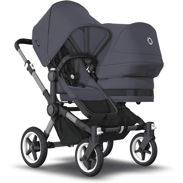 bugaboo Carro gemelar Donkey 5 Duo Complete Graphite/Stormy Blue