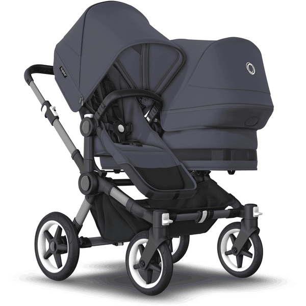 bugaboo Sisarusattaat Donkey 5 Duo Complete Graphite / Stormy Blue
