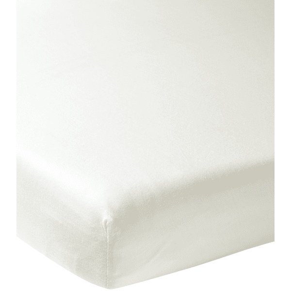 Meyco White Prześcieradło Jersey Warm 140 x 200 cm