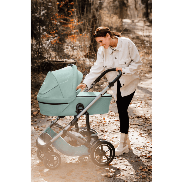 Britax Romer Diamond Kombikinderwagen Smile 5Z Fossil Grey Green Sense baby markt.ch