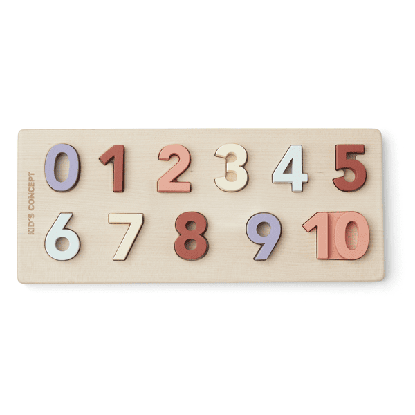 Kids Concept® Puzzle Holz 0-10