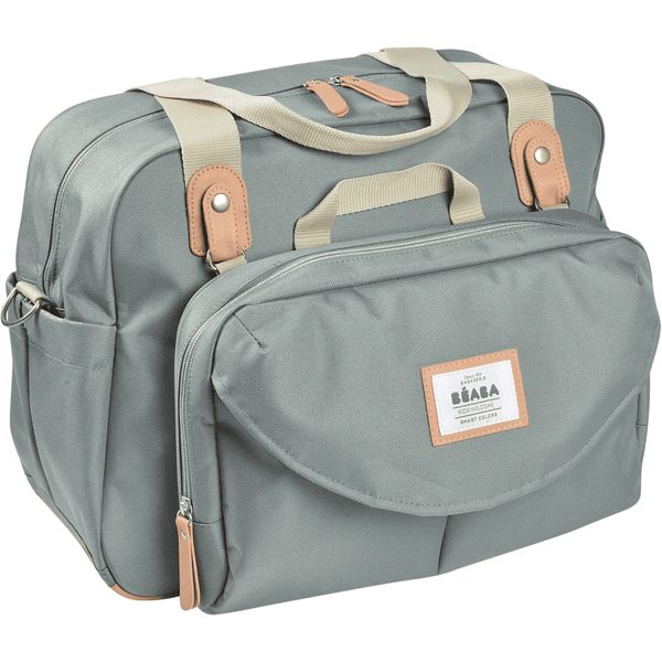 Beaba - Sac à langer nurserie expression taupe turquoise, Livraison  Gratuite 24/48h