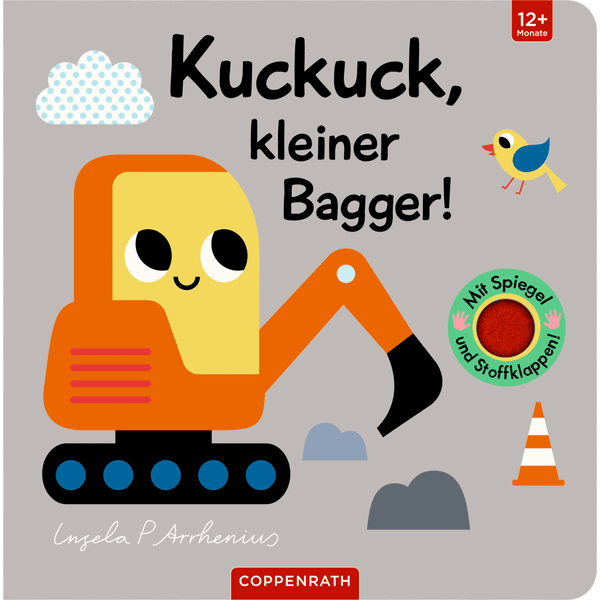 Coppenrath Mein Filz-Fühlbuch: Kuckuck, kl. Bagger! (Fühlen&begreifen)
